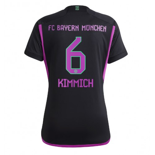 Dres Bayern Munich Joshua Kimmich #6 Gostujuci za Žensko 2023-24 Kratak Rukav